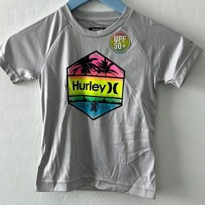 Hurley - Grey Heather Shirt - Boys Extra Small - 4